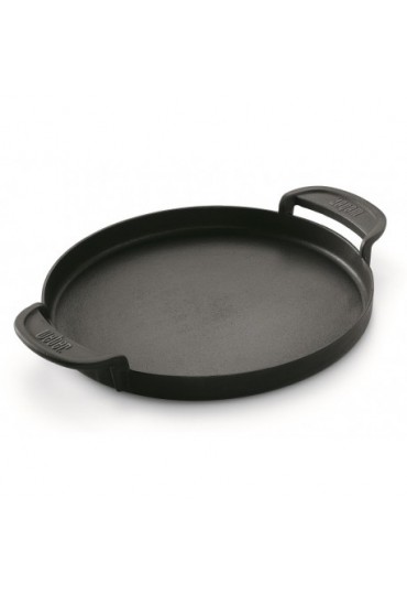 WEBER PLANCHA REDONDA DE ACERO FUNDIDO GOURMET