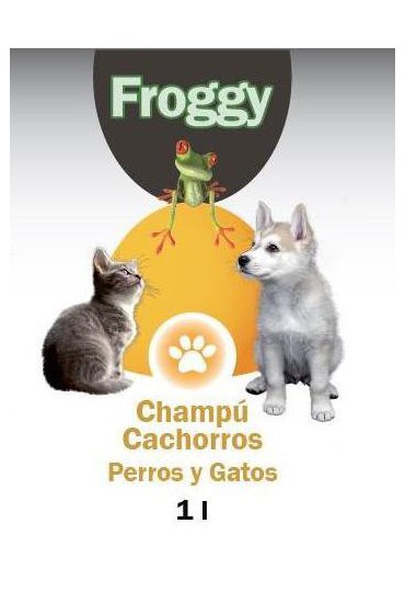 FROGGY CHAMPU CACHORROS 1 LT