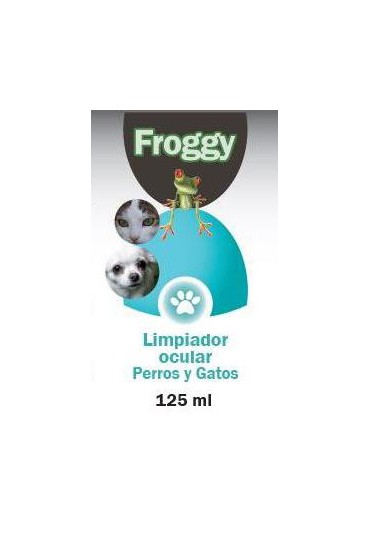 FROGGY LIMPIADOR OCULAR PERRO-GATOS 125 ML