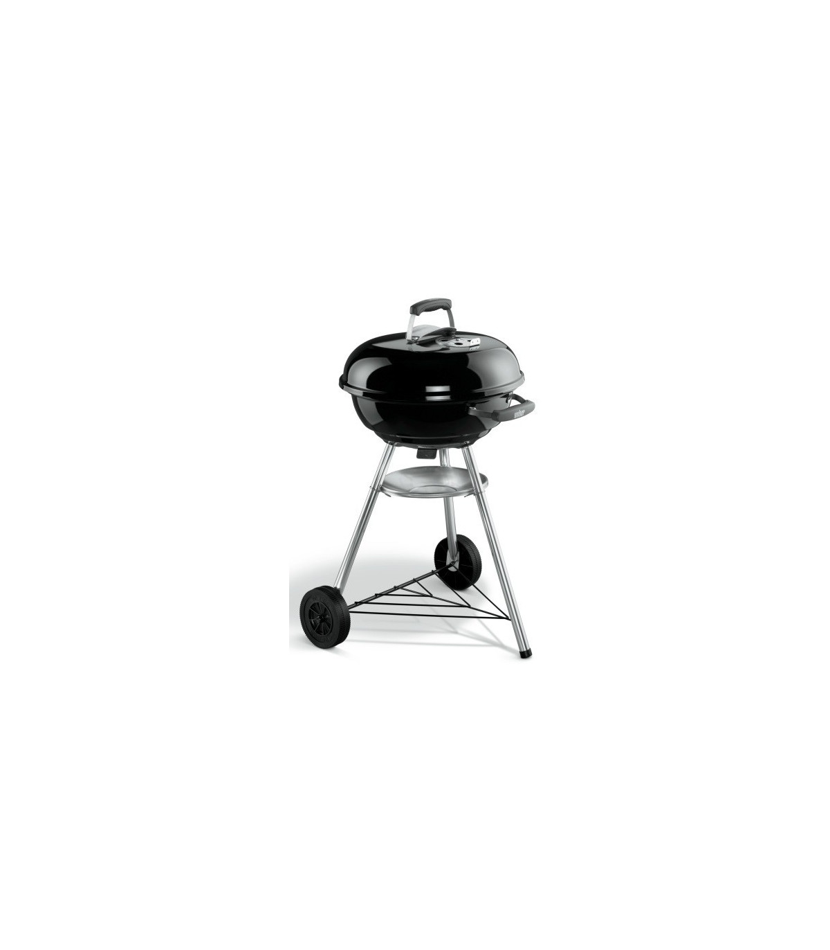 Weber Compact Kettle, barbacoa de carbón, 57cm Negra