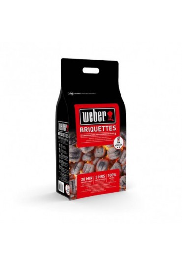WEBER BRIQUETAS 4 KG WEBER BRIQUETAS 4 KG