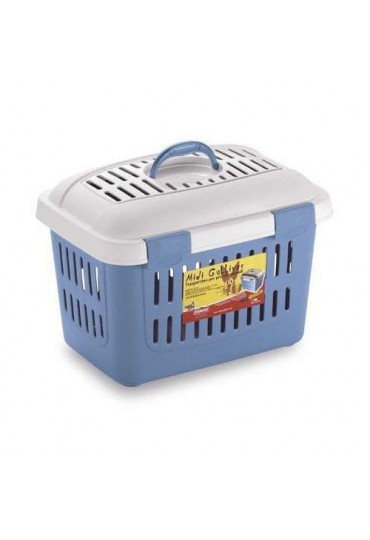 TRANSPORTIN MIDI GULLIVER LBLUE/WH 45X33X33