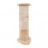 RASCADOR GATO ESQUINERO BEIGE 37X27X72 CM