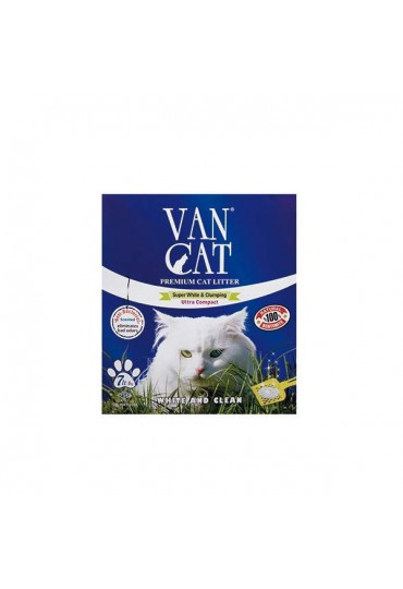 ARENA VAN CAT ANTIBACTERIANA AZUL 6 KG
