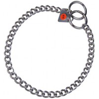 COLLAR ESLABON RETORCIDO 55 CM INOXIDABLE