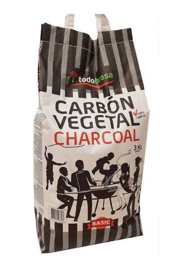 BOLSA CARBON VEGETAL 3 KG