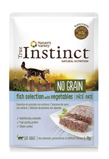 WID NO GRAIN POUCH MED AD FISH GATO 70 GR