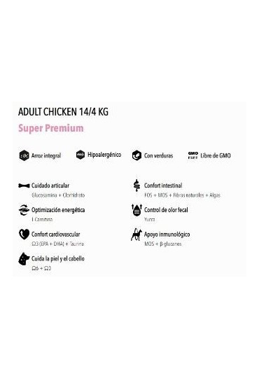 AMITY SUPERPREMIUM ADULT POLLO 14KG