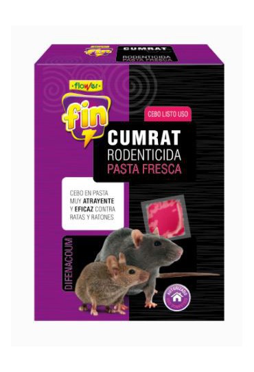 RATICIDA CUMRAT PASTA FRESCA 2X150 GR