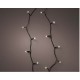 LUCES 96 LED BLANCA CALIDA CON BATERIA EXTERIOR  710CM