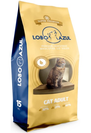 Lobo Azul Cat Azul 15Kg