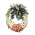 Corona Funeral De Flores Naturales Con Cabecera