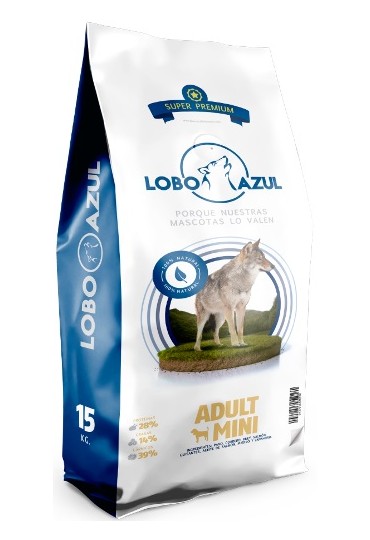 Lobo Azul Adult Mini 15 Kg