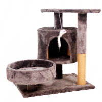Rascador Para Gatos Monaco 50X33x53cm