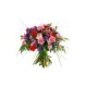 Ramo De Flores Naturales Mediano En Tonos Rosas