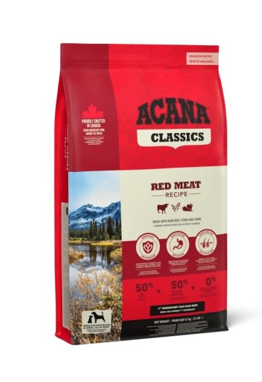 Acana red mean recipe dog