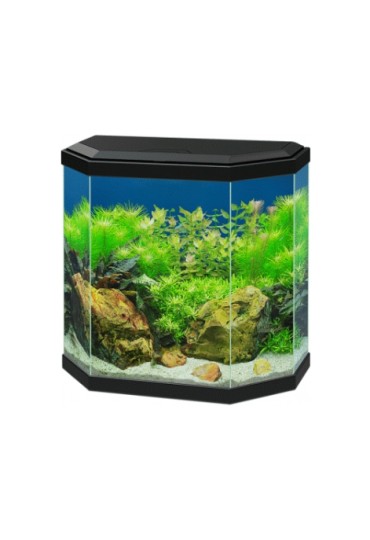 Acuario Aqua 30 Led Negro