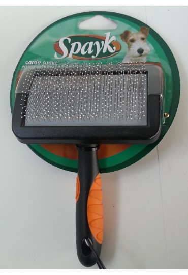 Spayk Cepillo carda suave punta redonda. Mediano Spayk Cepillo carda suave punta redonda. Mediano