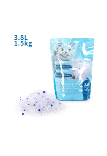 Arena De Gel De Silice Para Gatos 3.8L D1 - 8Mm