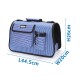 Bolso Mascota Con Rayas S Azul