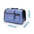 Bolso Mascota Con Rayas S Azul