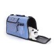 Bolso Mascota Con Rayas S Azul