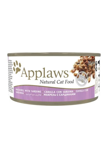 Applaws Cat Lata Caballa Y Sardina 70Gr