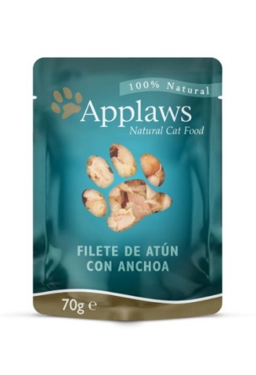 Applaws Cat Sobre Atun Con Anchoa Entera 70Gr