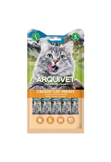 Snack Liquido Gato De Pollo 5X14g