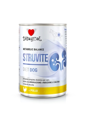 Disugual Diet Dog Struvite Pollo 400Gr