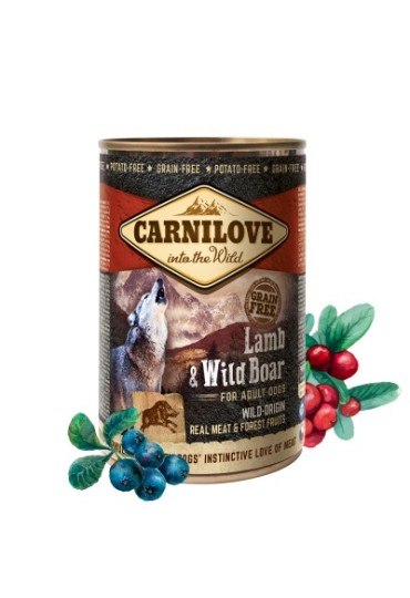 Carnilove Canine Adult Cordero & Jabali 400 Gr