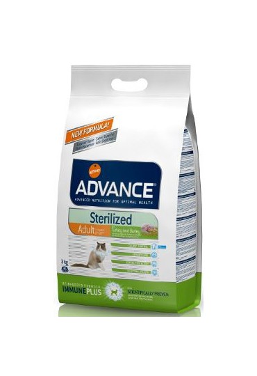 ADVANCE CAT. STERILIZED PAVO 