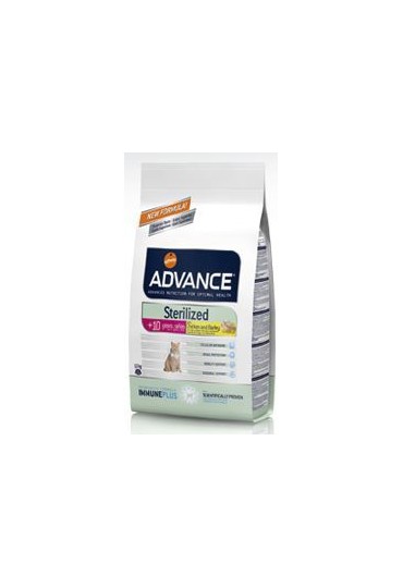 ADVANCE CAT STERILIZED + 10 AÑOS 1,5 KG