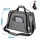 BOLSA DE VIAJE PARA MASCOTAS GRIS