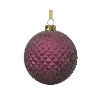 Bola Navidad Granete Brillante 8Cm
