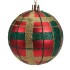 Bola Navidad 8Cm Roja/Verde