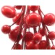Racimo Bolitas Rojas 15 Cms