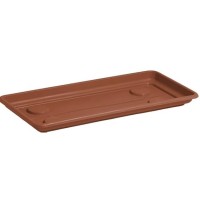 BANDEJA PLASTICO DOMUS BRONCE