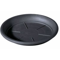 PLATO CIRCULAR PLASTICO RECICLADO DAY ANTRACITA