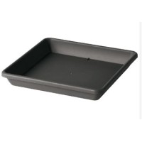 PLATO QUADRO DAY PLASTICO RECICLADO ANTRACITA