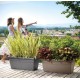 JARDINERA XL DAY PLASTICO RECICLADO ANTRACITA