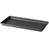 PLATO JARDINERA XL DAY PLASTICO RECICLADO ANTRACITA