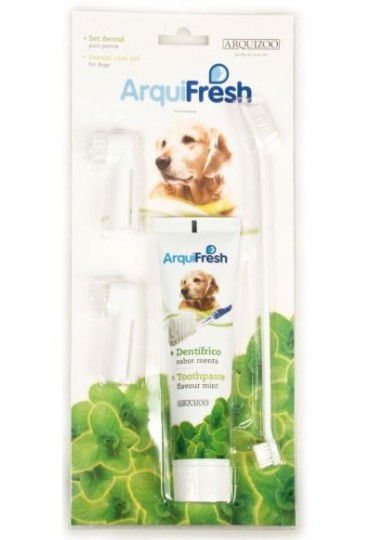 ArquiFresh Set Dental Menta Perros