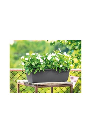 JARDINERA PLASTICO RECICLADO DAY ANTRACITA