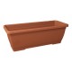JARDINERA PLASTICO PRIMAVERA TERRACOTA