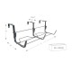Soporte Jardinera Extensible Grande Antracita