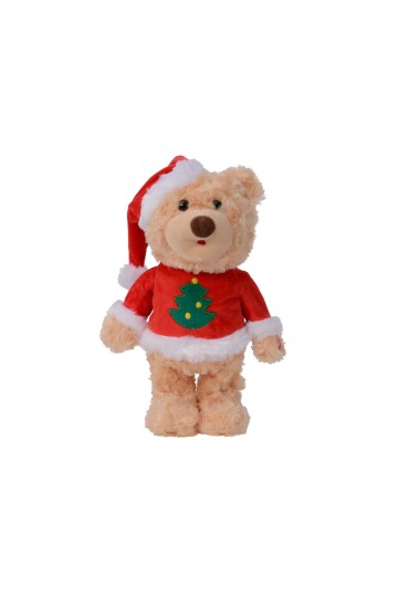 Peluche Oso Con Movimiento Y Sonido 12X12x30cm