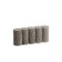 Bordillo Tronc 50X20x10 Roble