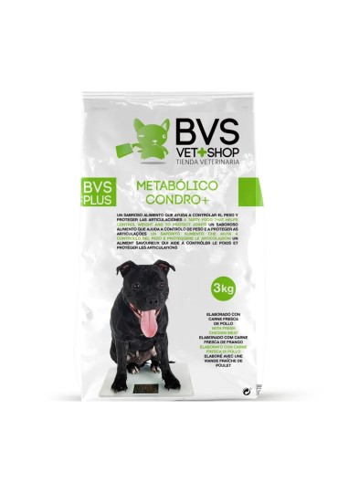 Perro Metabolico Condro Plus 3Kg Bvs
