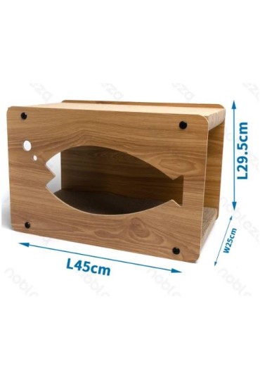 Rascador Gatos 45X25x29.5 Marron